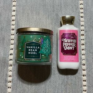Winter Bath and Body Works Set NWT